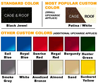 Aviary Color Chart